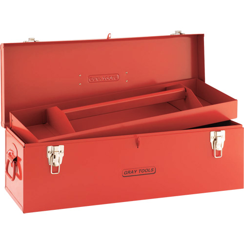 Coffre &agrave; outils, 10-3/4" P x 25-1/2" la x 10" h, Rouge Waymarc Industries Inc