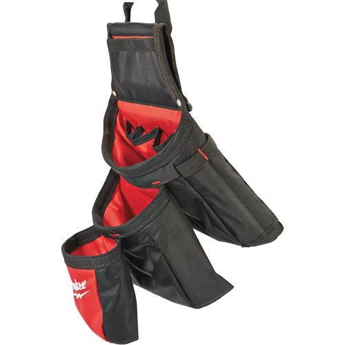 Contractor Work Belt With  Suspension Rig, Nylon, Black Waymarc Industries Inc