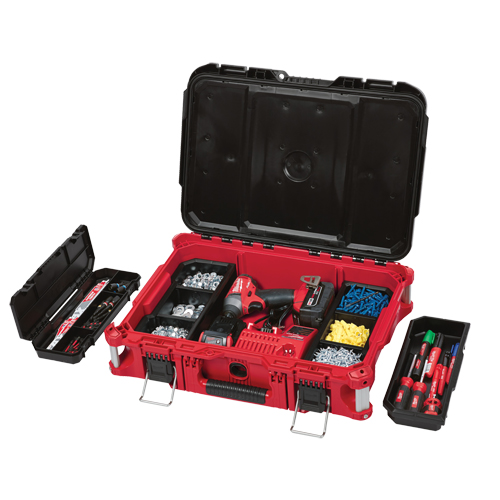 Boîte &agrave; outils Packout, 22" x 16" x 7", Noir/Rouge Waymarc Industries Inc