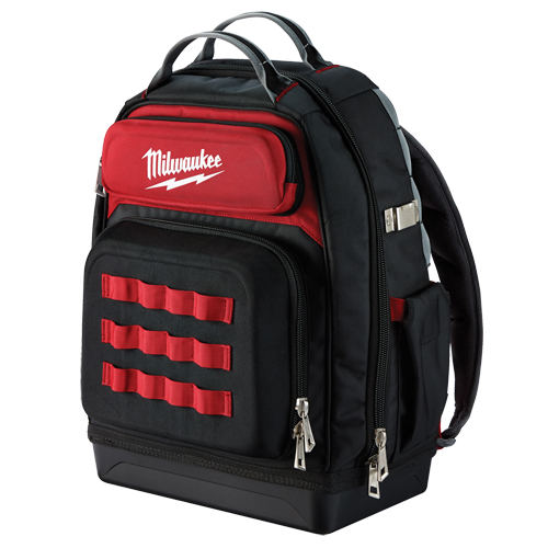 Ultimate Jobsite Backpack, 20" L x 17" W, Black, Ballistic Waymarc Industries Inc