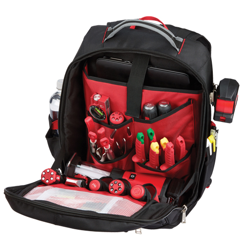 Sac &agrave; dos &agrave; profil bas, 10" lo x 12" la, Noir, Balistique Waymarc Industries Inc