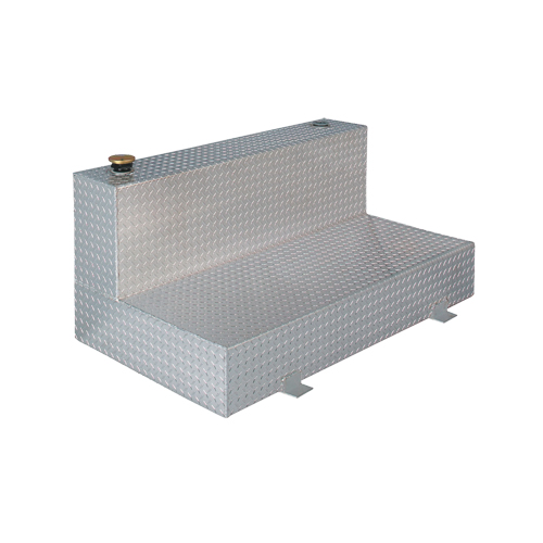 R&eacute;servoir de transfert pour carburant en aluminium, Aluminium, Capacit&eacute; 100 gal., Argent Waymarc Industries Inc