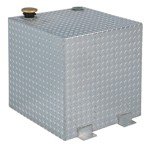R&eacute;servoir de transfert pour carburant en aluminium, Aluminium, Capacit&eacute; 50 gal., Argent Waymarc Industries Inc