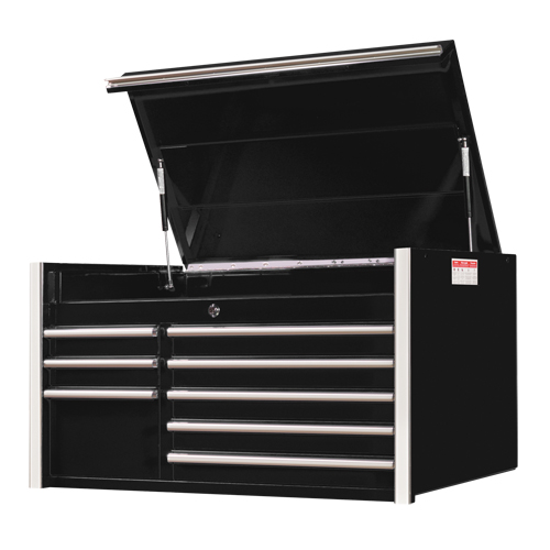 RX Series Tool Chest, 41" W, 8 Drawers, Black Waymarc Industries Inc