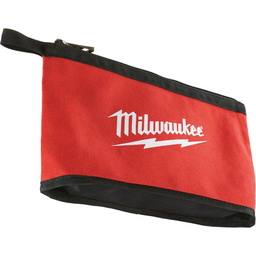Zipper Pouch, Canvas, 1 Pockets, Black/Red Waymarc Industries Inc