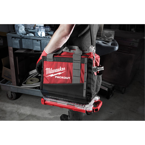 Organisateur profil&eacute; et compact Packout, 16-2/5" x 9-3/4" x 2-1/2", Noir/Rouge Waymarc Industries Inc