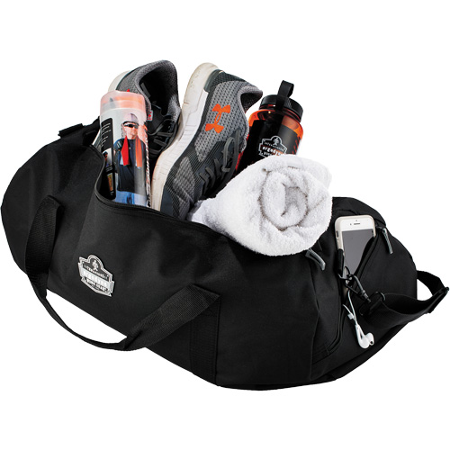Sac polochon 5020 Arsenal, Polyester, 3 pochettes, Noir Waymarc Industries Inc