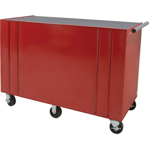 Chariot &agrave; outils industriel, 12 tiroirs, 56" la x 24-1/2" p x 38-1/8" h, Rouge Waymarc Industries Inc
