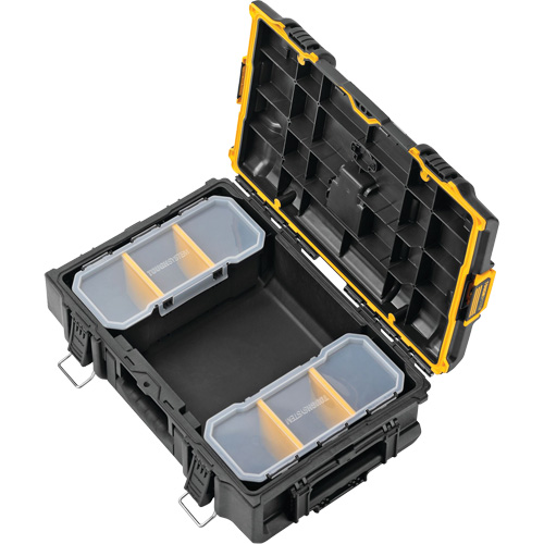 ToughSystem&reg; 2.0 Toolbox, 21-3/4" x 14-3/4" x 7", Black Waymarc Industries Inc