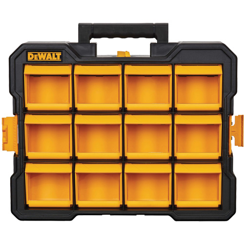Organisateur Flip-Bin, 3-7/8" la x 17-3/4" p x 13-7/8" h, Noir/Jaune Waymarc Industries Inc