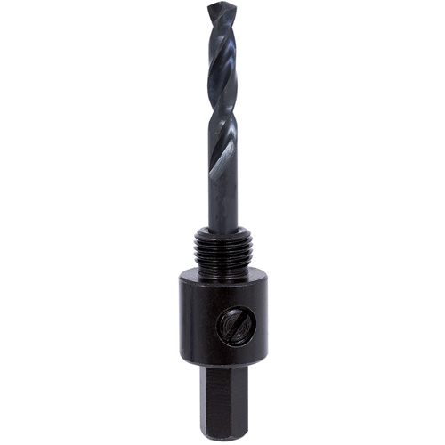 Mandrin pour scie-cloche &agrave; tige triangulaire, 9/16" - 1-3/16", 3/8" Tige Waymarc Industries Inc