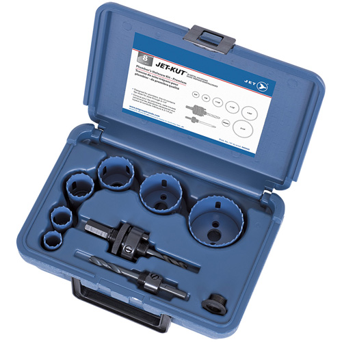 Coffret de scies-cloches haut de gamme pour plombier, 8 morcea Waymarc Industries Inc