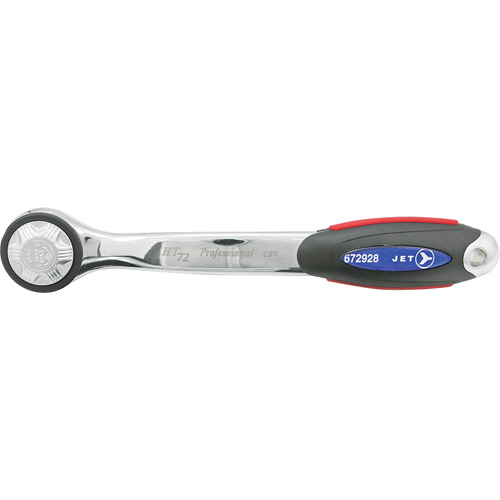 HT-1272 72-Tooth Ratchet Wrench, 1/2" Drive, Ergonomic Handle Waymarc Industries Inc