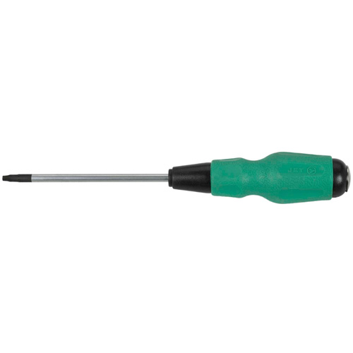 Tournevis carr&eacute; TORQUE DRIVE, Tige de #2, Ronde, 4" lo, Prise en Coussin&eacute;e Waymarc Industries Inc