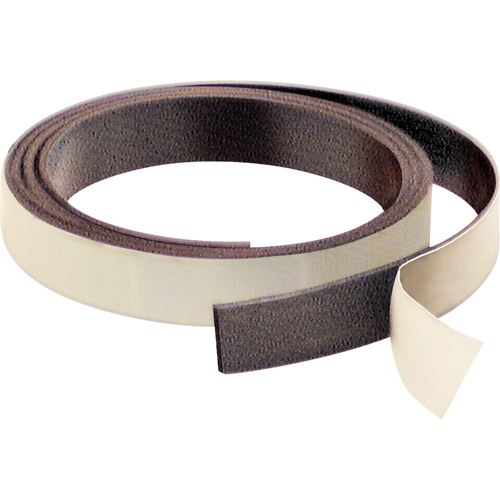 Magnetic Strips, 50' L x 1" W, 1/16" Thickness, Strength of 6 lbs. per Lin. Ft. Waymarc Industries Inc
