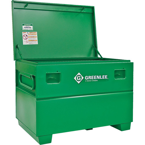 Jobsite Chest, 48" x 30" x 30", Steel, Green Waymarc Industries Inc