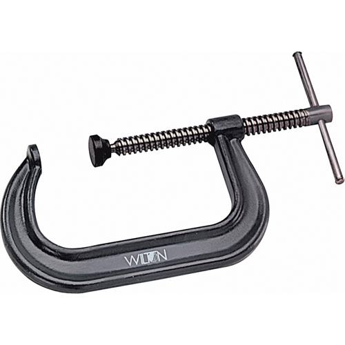 C-Clamp, 4-1/4" (108 mm) Capacity, 3-1/4" (83 mm) Throat Depth Waymarc Industries Inc