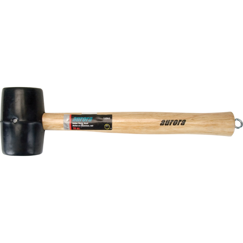Maillet en caoutchouc, 16 oz, Prise en Bois Waymarc Industries Inc