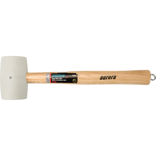 Maillet en caoutchouc, 16 oz, Prise en Bois Waymarc Industries Inc