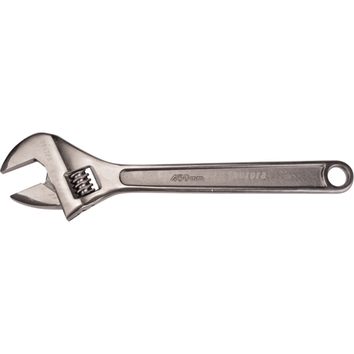 Adjustable Wrench, 18" L, 2-1/4" Max Width, Black Waymarc Industries Inc