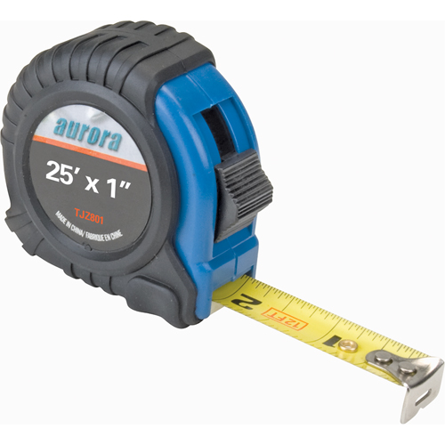 Measuring Tape, 1" x 25', in/ft. Graduations Waymarc Industries Inc