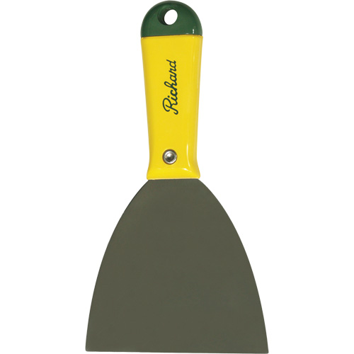 Signature Series Stiff Taping Knife, High-Carbon Steel Blade, 4" Wide, Polypropylene Handle Waymarc Industries Inc