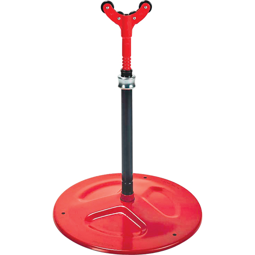 Adjustable Pipe Support #46, 59-84 cm Height Adjustment, 150 mm Max. Pipe Capacity, 2500 lbs. Max. Weight Capacity Waymarc Industries Inc