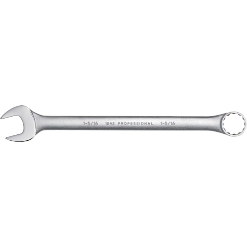 Combination Wrench, 12 Point, 1-5/16", Satin Finish Waymarc Industries Inc