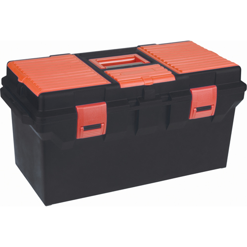 Coffres &agrave; outils en plastique, 22" la x 11" p x 10-1/2" h, Noir Waymarc Industries Inc