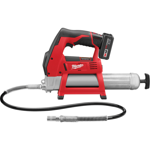 M12 Cordless Grease Gun Kit, Lithium-Ion, 12 V Waymarc Industries Inc