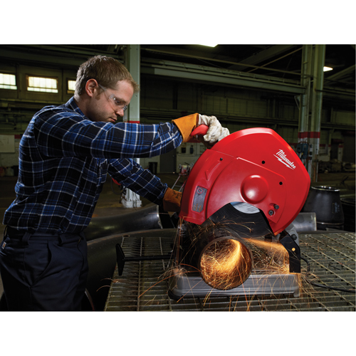 Abrasive Chop Saw, 14", 3900 No Load RPM, 120 V, 15 A Waymarc Industries Inc
