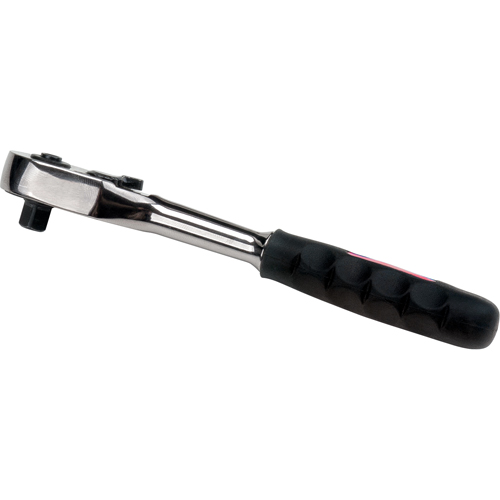 Quick-Release Rubber Grip Ratchet Wrench, 1/4" Drive, Rubber Handle Waymarc Industries Inc