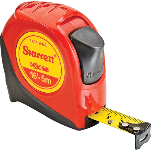 Fibreglass Measuring Tape , 19 mm x 16', 1/16"/Millimetres Graduations Waymarc Industries Inc