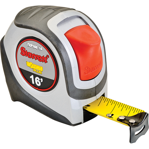 Ruban &agrave; mesurer de poche Exact Plus, 1" x 16', Marques de goujon 1/16" Waymarc Industries Inc