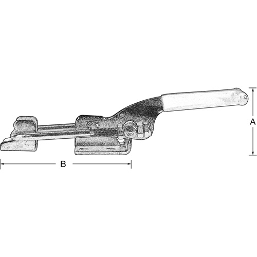 Crampons articul&eacute;s a/cliquet, Force de serrage 700 lb Waymarc Industries Inc
