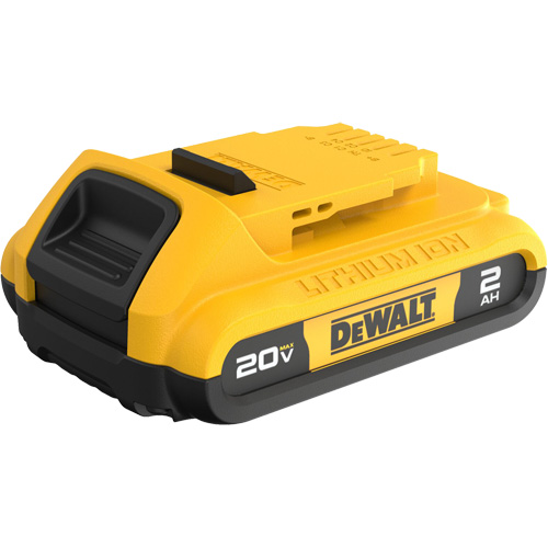 Bloc-piles 20 V Max* Compact XR, Lithium-ion, 20 V, 2 A Waymarc Industries Inc