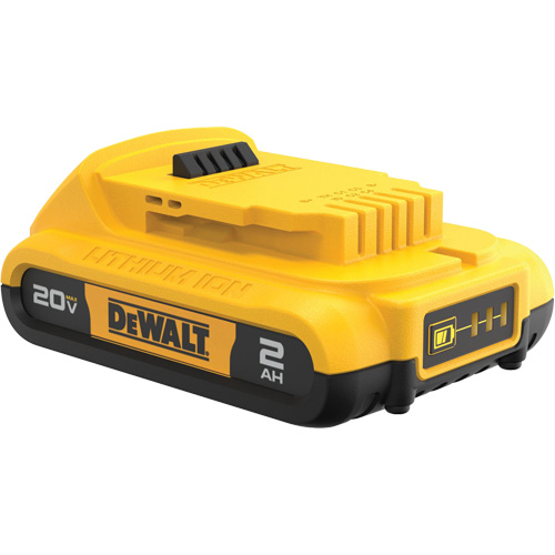 Bloc-piles 20 V Max* Compact XR, Lithium-ion, 20 V, 2 A Waymarc Industries Inc