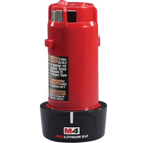 Blocs-piles M4 Redlithium, Lithium-ion, 4 V, 2 A Waymarc Industries Inc