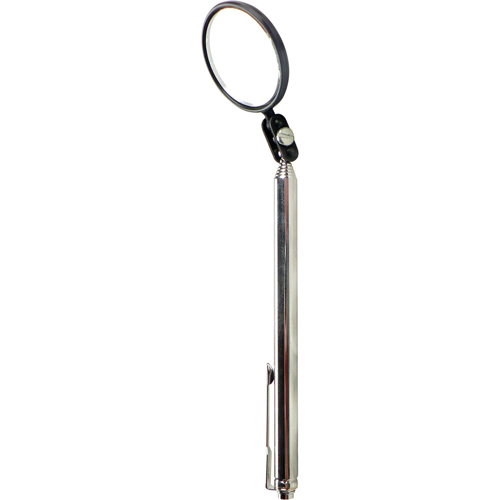 Miroir d'inspection, Circulaire, 1-1/2" lo x 1-1/2" la, T&eacute;lescopique Waymarc Industries Inc