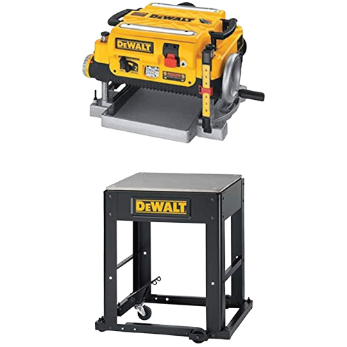 2-Speed Thickness Planer with Stand, 19-3/4" W x 22-1/2" L x 13-1/2" H, 20000 RPM No Load Speed Waymarc Industries Inc