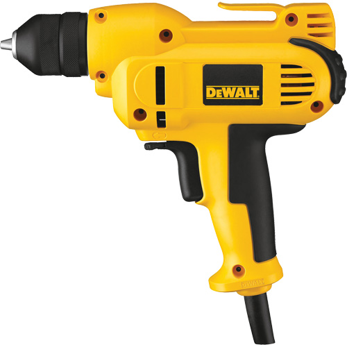 Perceuse &agrave; poign&eacute;e centrale VSR, Mandrin 3/8", 8 A, 120 V, 0-2500 Tr/min, Mandrin Sans cl&eacute; Waymarc Industries Inc