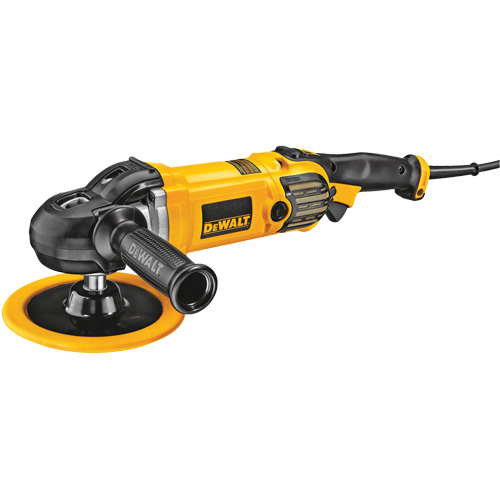 Polisseuse &agrave; vitesse variable avec d&eacute;marrage souple, 9"/7" tampon, 120 V, 12 A, 0-3500 Tr/min &agrave; vide Waymarc Industries Inc