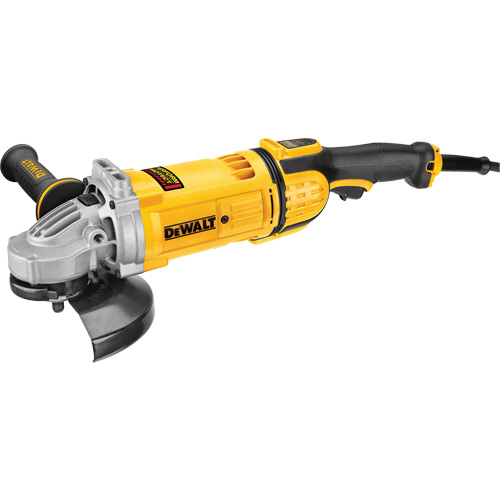 Large Angle Grinder with No Lock-On Switch, 7", 120 V, 15 A, 8500 RPM Waymarc Industries Inc