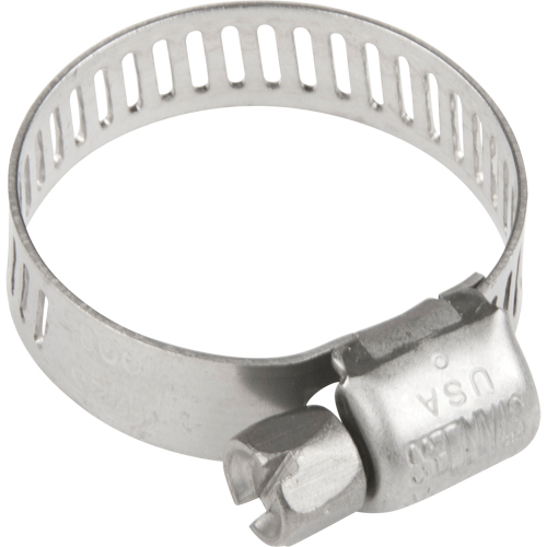 Colliers de serrage pour tuyaux - Collier de serrage & vis en acier inoxydable, Dia. min 0.316, Dia. max 7/8" Waymarc Industries Inc