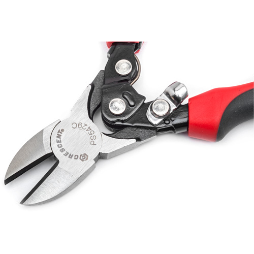 Pro Series Dual Material Diagonal Compound Action Cutting Pliers, 8" L Waymarc Industries Inc