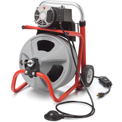 D&eacute;boucheur de drain K-400 avec cble C-31 IW, &eacute;lectrique, 3/8" Waymarc Industries Inc