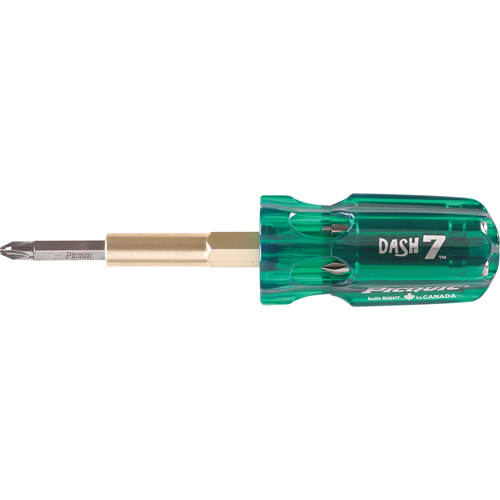 Dash 7 Multi-Bit Screwdrivers, 2" L Waymarc Industries Inc