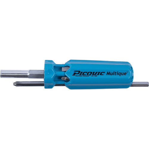 TOURNEVIS MULTI EMBOUTS MULTIQUE, 2-1/2" lo Waymarc Industries Inc