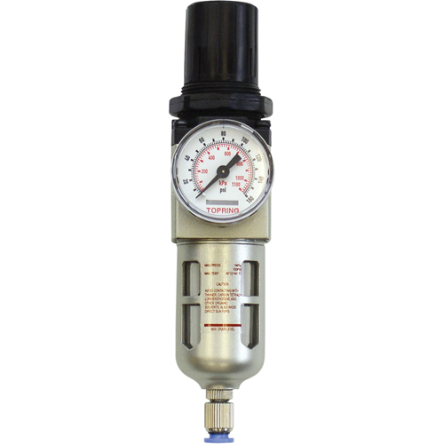 Filtreur/r&eacute;gulateur modulaire, 3/8" NPT, 150 psi, Capacit&eacute; de 1,6 oz liq. Waymarc Industries Inc