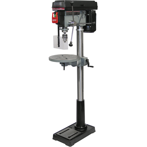 Perceuses &agrave; colonne de plancher, 17", Mandrin 5/8", 3400 tr/min Waymarc Industries Inc